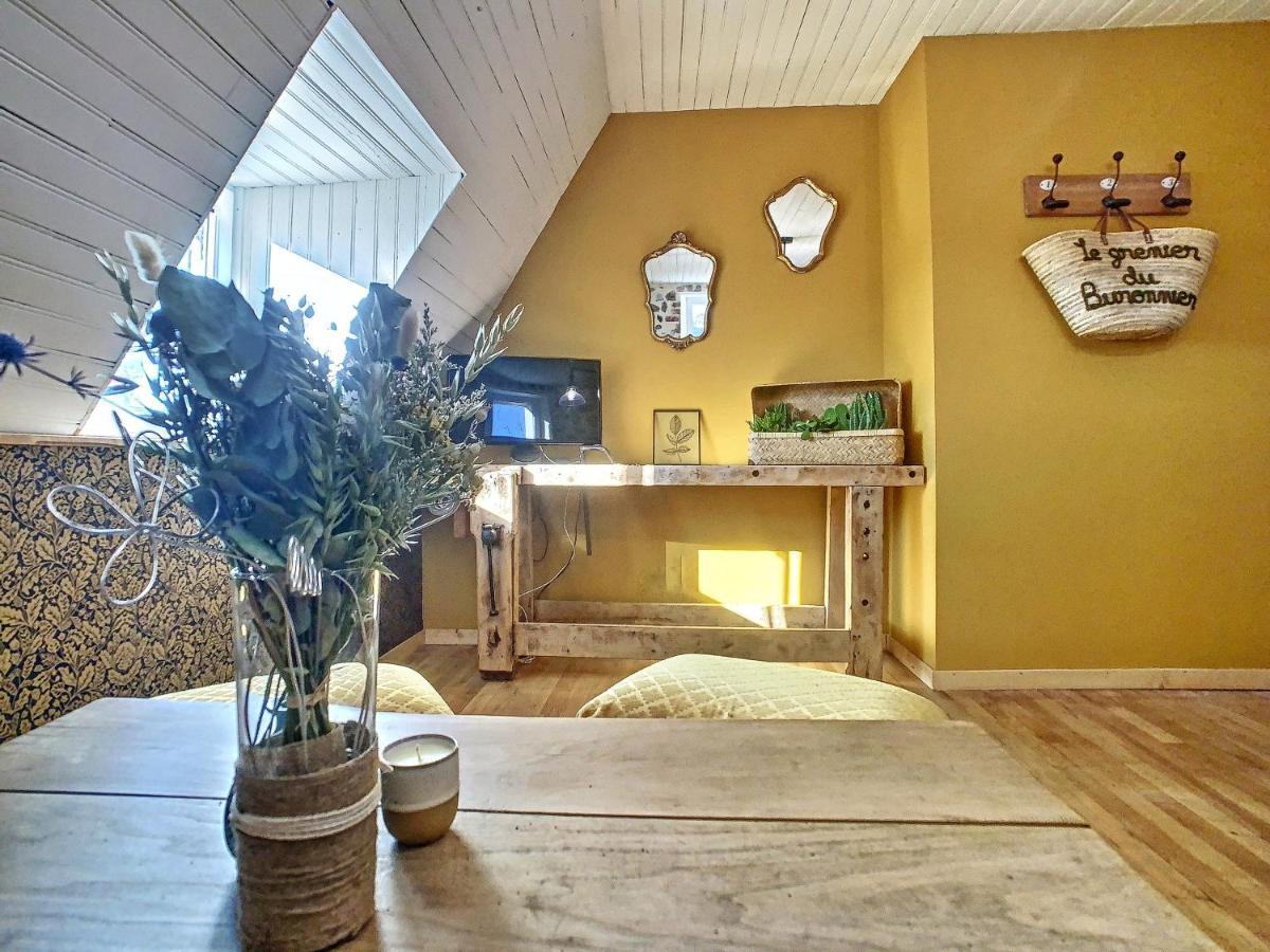 Le Grenier Du Buronnier Appartement Saint-Simon  Buitenkant foto
